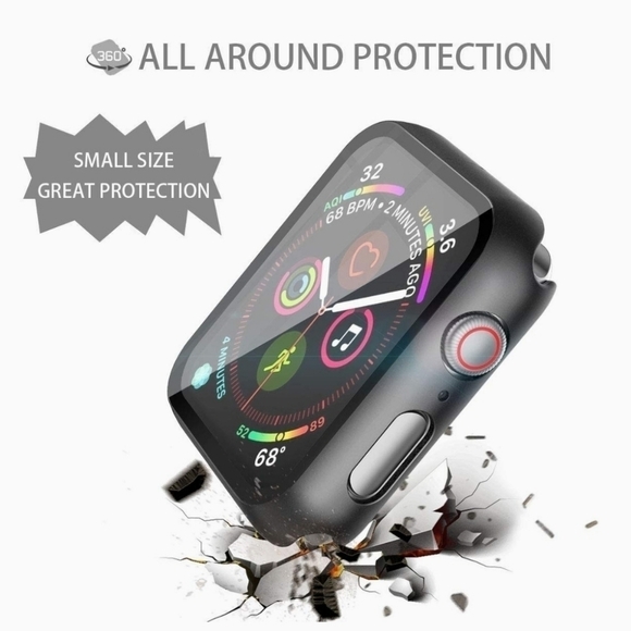 Apple Watch Screen Protector 40mm 41mm 43mm 45mm iwatch case - Picture 5 of 7